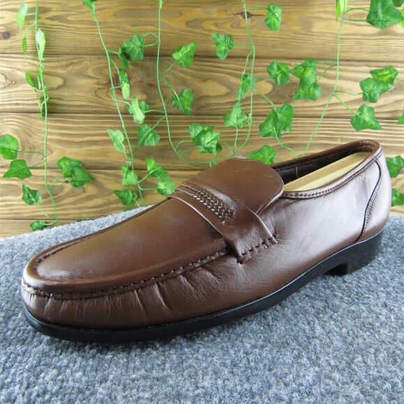Florsheim Men's‎ Comfortech Loafer Brown Leather Size 10M Gently Used 2025 - Picture 1 of 7